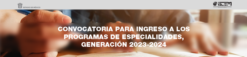 Convocatoria Programa de Especialidades 2023-2024